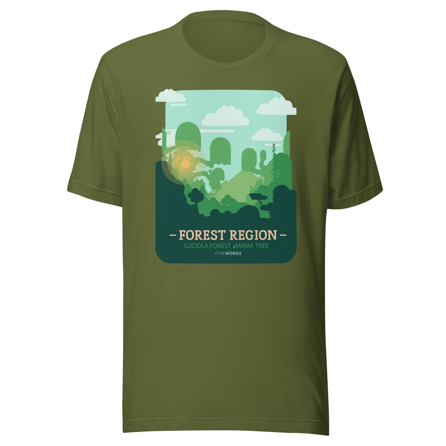 Forest Region Unisex t-shirt