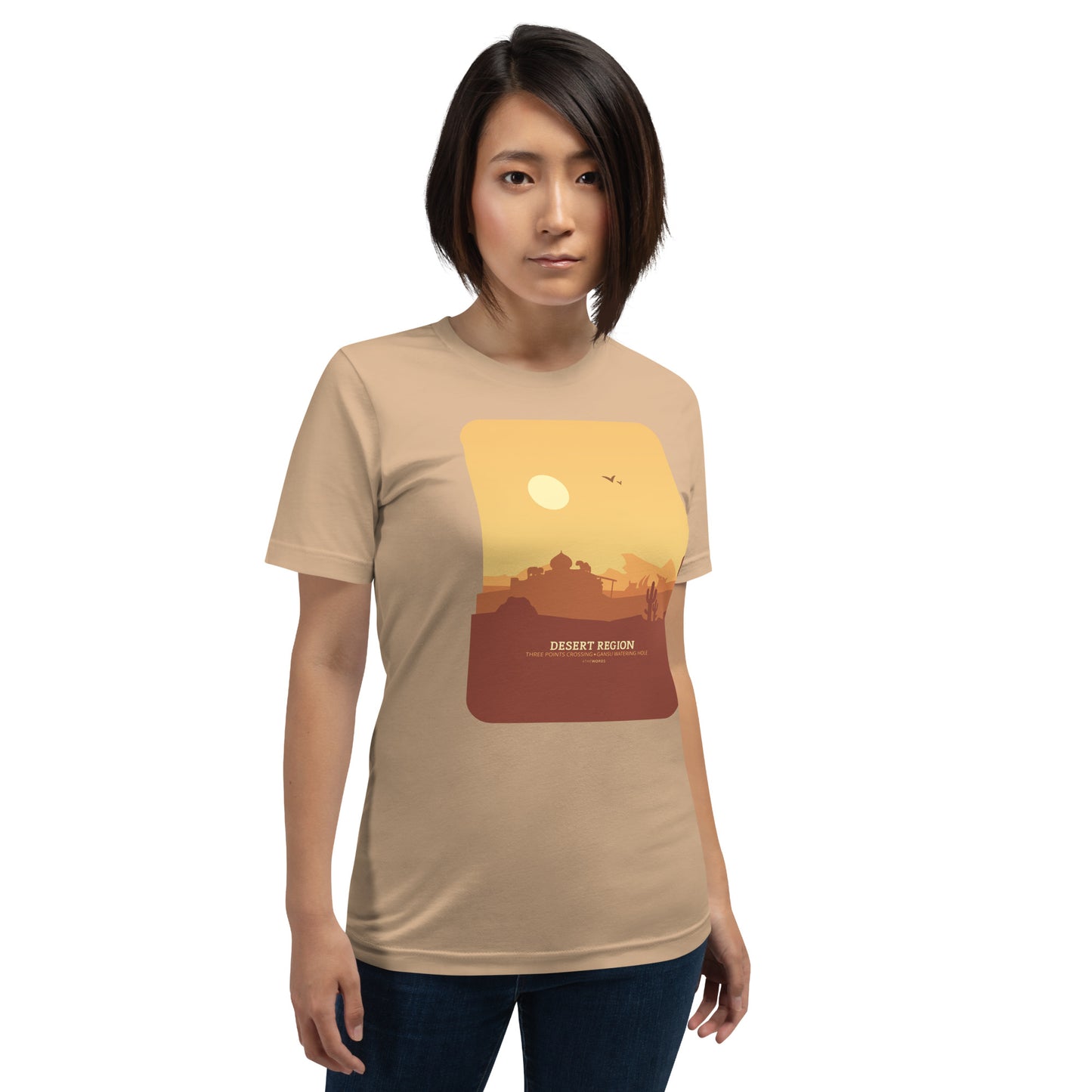 Desert Region Unisex t-shirt