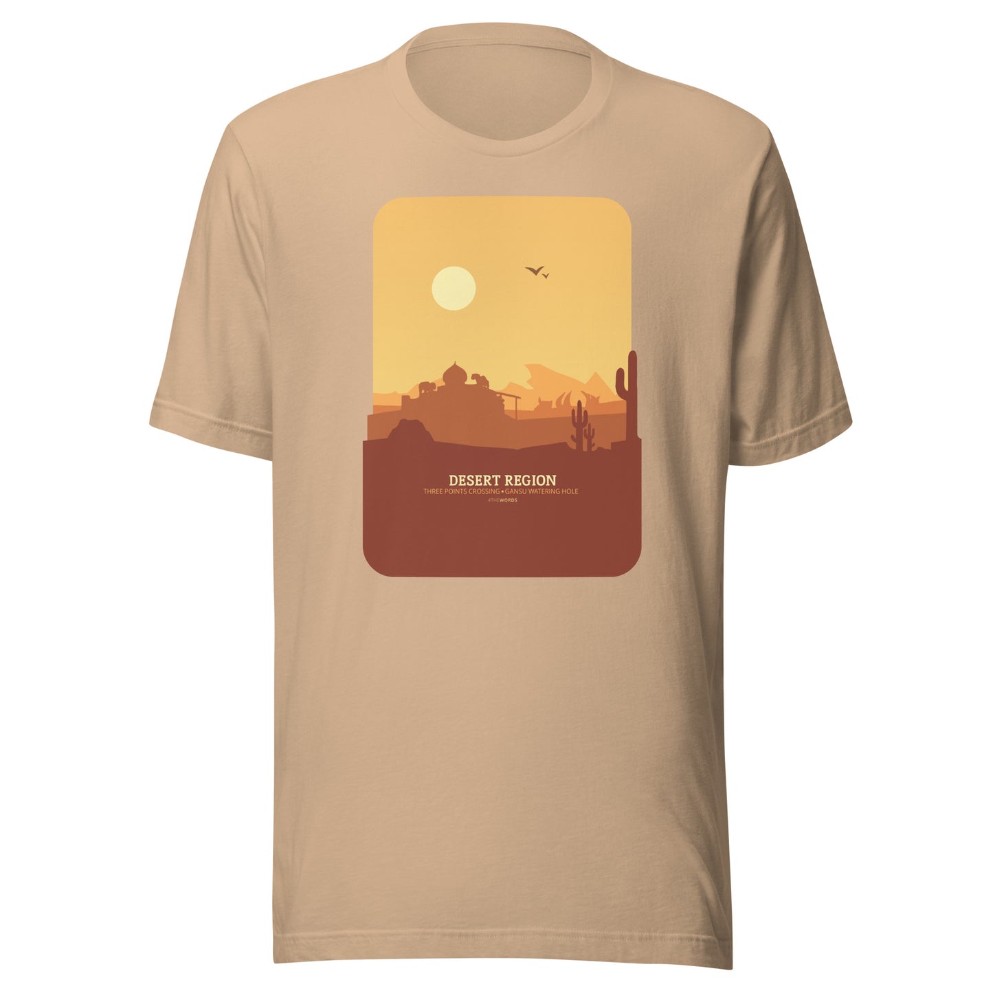 Desert Region Unisex t-shirt