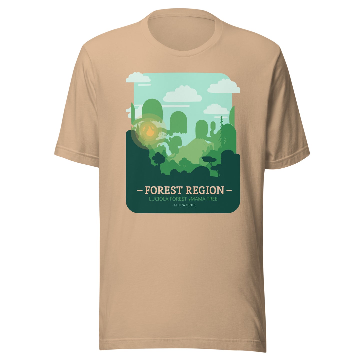 Forest Region Unisex t-shirt