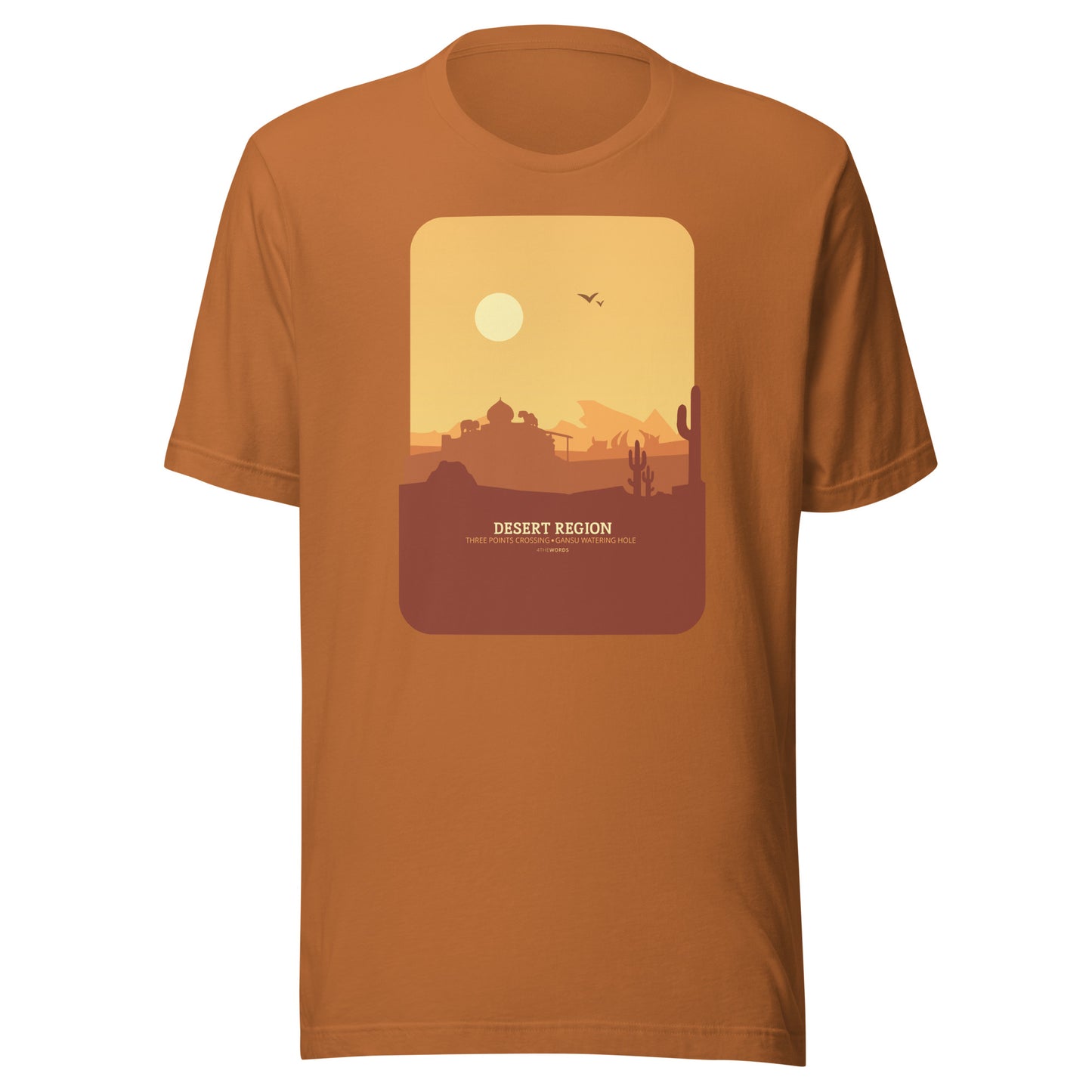 Desert Region Unisex t-shirt