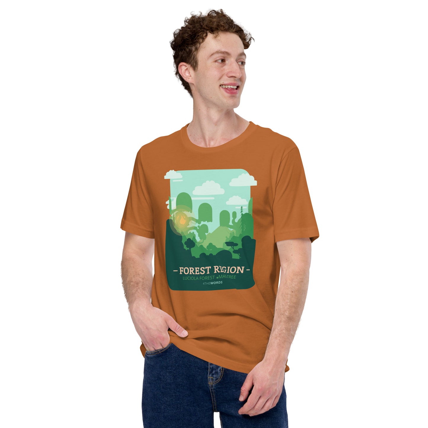 Forest Region Unisex t-shirt