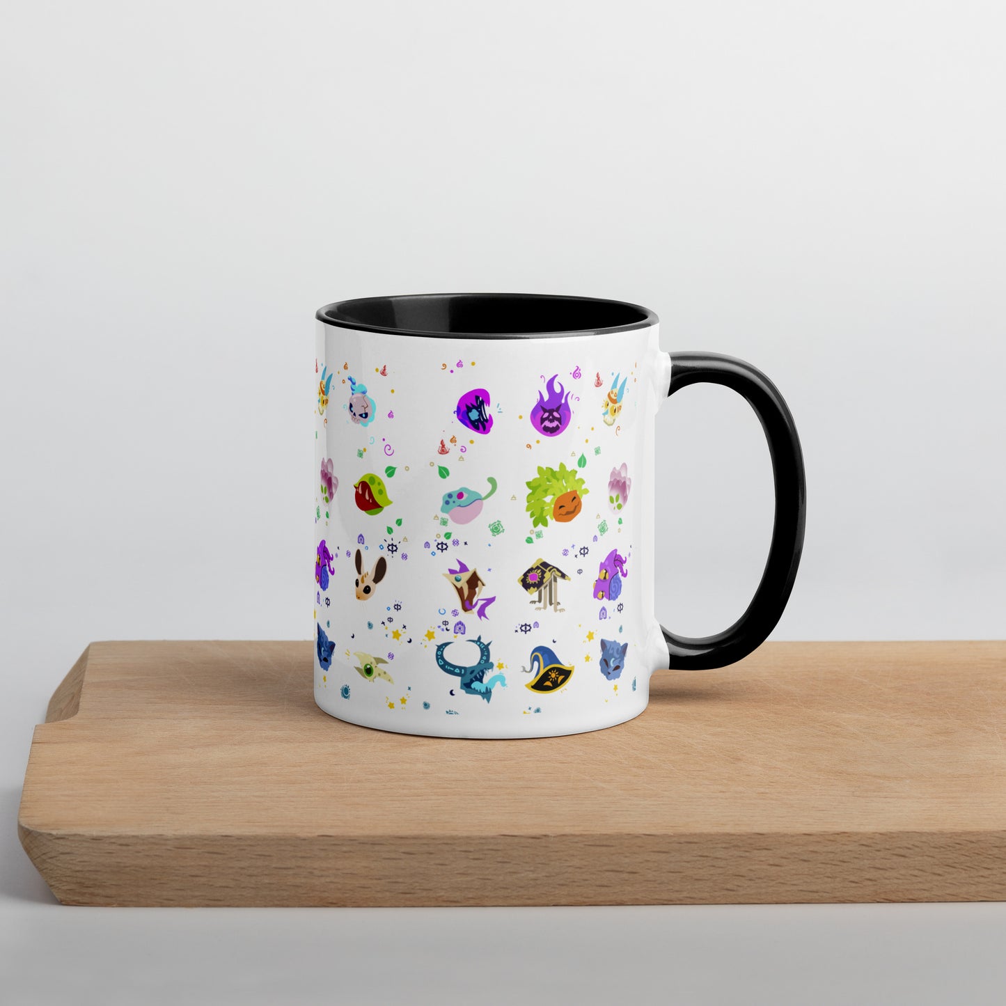 Aurilis Academy Monsters Mug with Color Inside