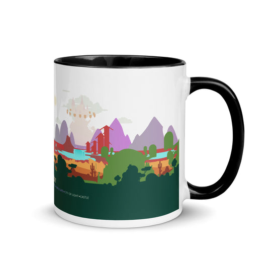 Our Valley Mug with Color Inside