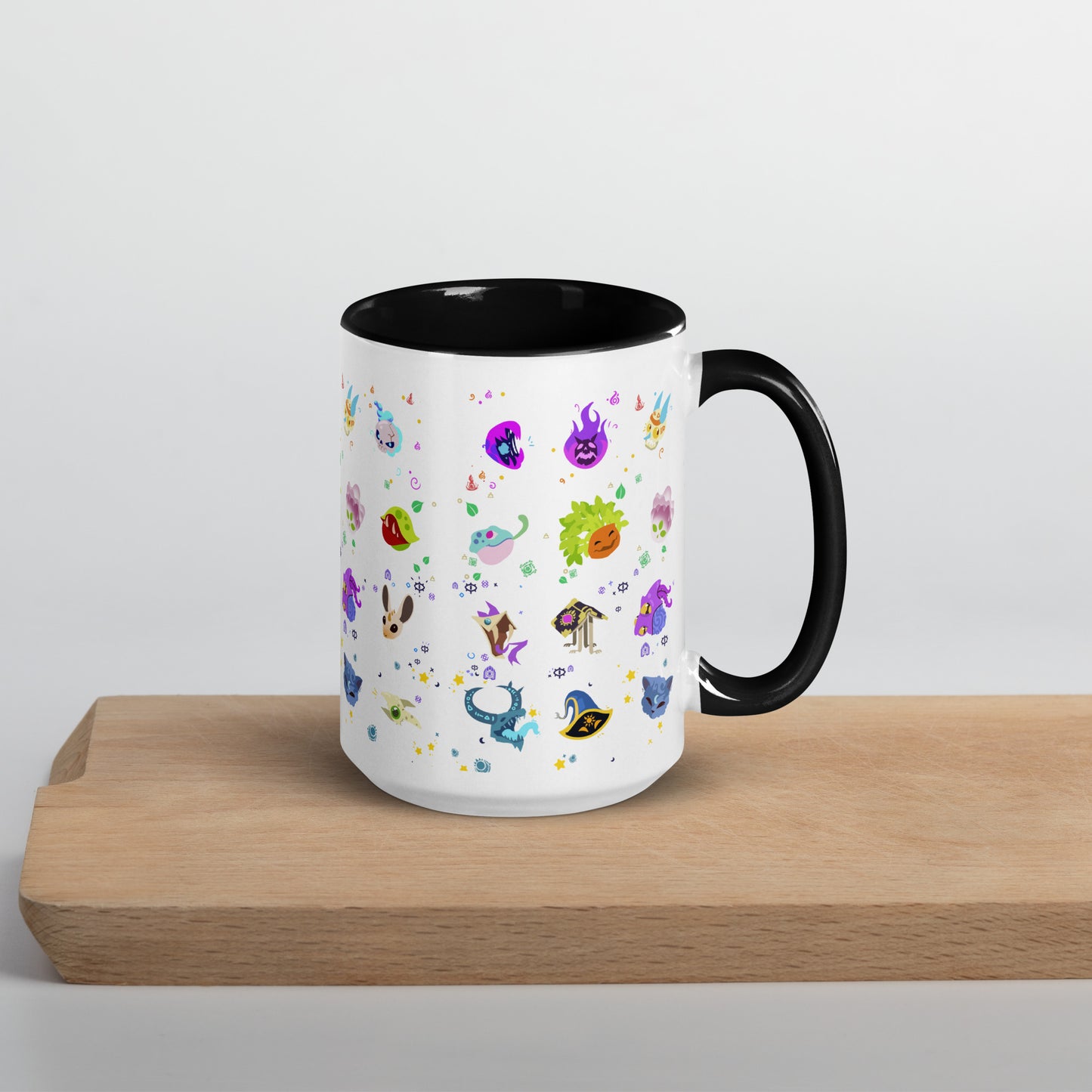 Aurilis Academy Monsters Mug with Color Inside