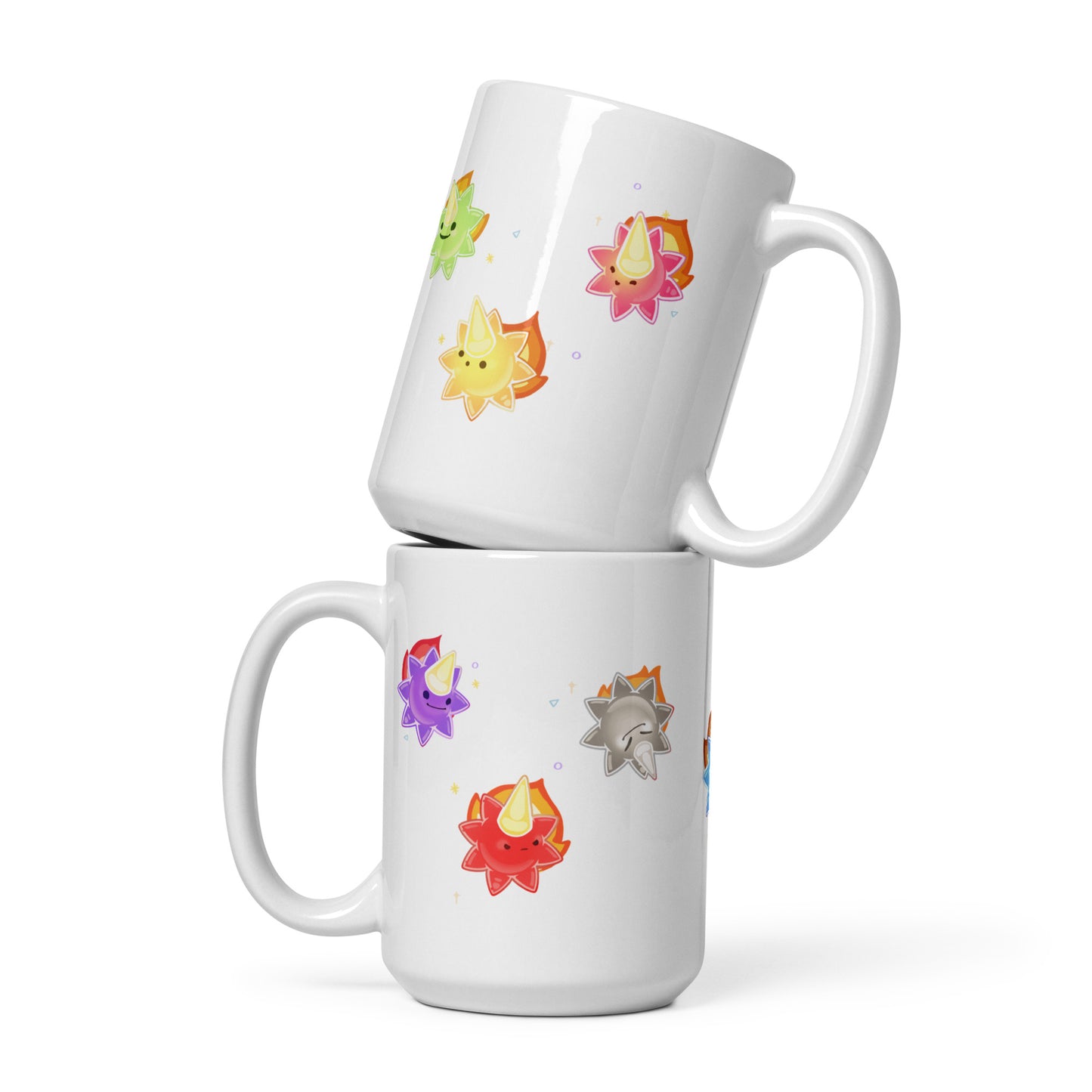 StarSprite Army White glossy mug