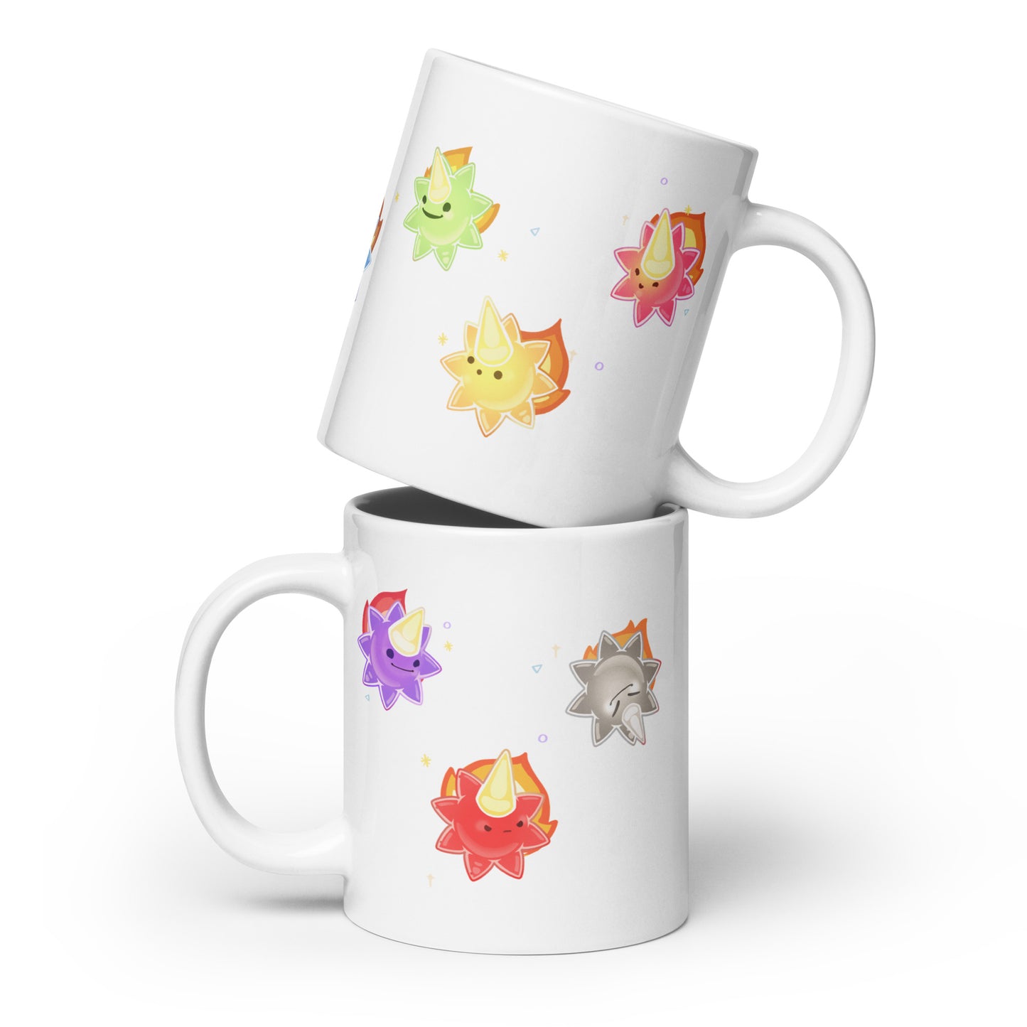 StarSprite Army White glossy mug